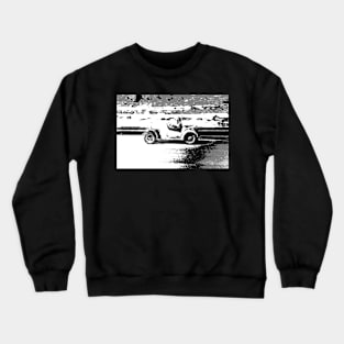 The Skeleton Man Racer! Crewneck Sweatshirt